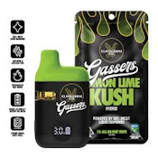 Claybourne Co. Gassers Vape AIO 1g - Lemon Lime Kush