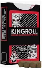 KINGROLL Junior 0.75g PR 4 Pack Variety - Indica - Mix #6