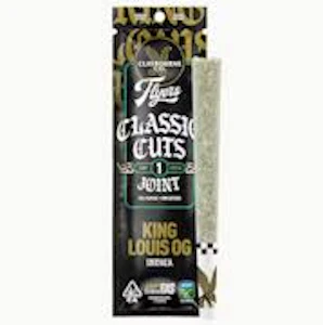 CLAYBOURNE CO. - [CLAYBOURNE] Frosted Flyers Joint - 1g - King Louis OG (I)