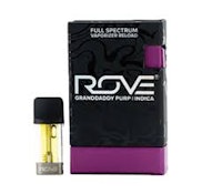  Rove - Vape Pod Refill 1g - Granddaddy Purp - Indica