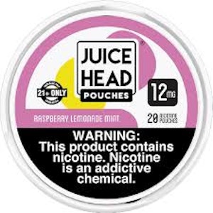 ZYN - Juice Head Raspberry Lemonade Mint 12MG