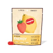 Happy Fruit Gummies Energy Strawberry Lifted Lemonade