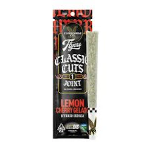 CLAYBOURNE CO. - [CLAYBOURNE] Frosted Flyers Joint - 1g - Lemon Cherry Gelato (H/I)