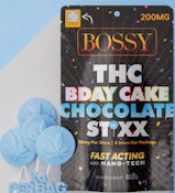 Bossy | Birthday Cake Chocolate Stixx | 200mg