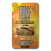 [Puff] Hash Infused Preroll 5 Pack - 2.5g - Mule Fuel x Acapulco Gold (S)