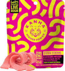KANHA - [Kanha] Live Rosin Belts - 100mg - Strawberry Lemonade (I) Main Image