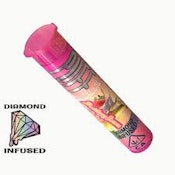 [Puff] Diamond Infused Preroll - 1g - Strawberry Banana Smash (H)