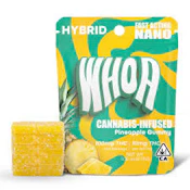  WHOA Edibles Gummy 100mg Hybrid Pineapple