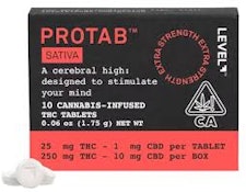 LEVEL - Sativa Protab 10pk 