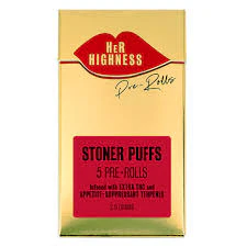Her Highness - Her Highness- Stoner Puffs- 2.5g/5pk- Infused Preroll Main Image