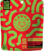 [Kanha] Live Rosin Belts - 100mg - Cherry Limeade (S)