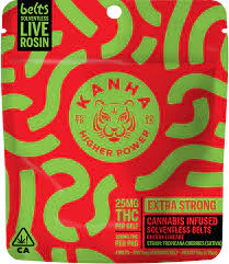 KANHA - [Kanha] Live Rosin Belts - 100mg - Cherry Limeade (S) Main Image