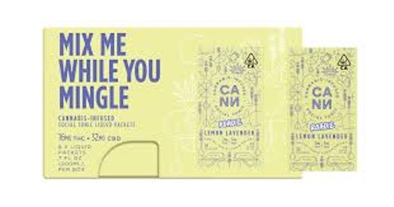 CANN - [CANN] CBD Roadies Drink 8 PACK - 16mg - Lemon Lavender