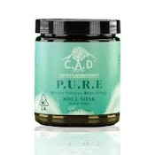 C.A.D.- .5oz Bath Salts- P.U.R.E. Soul Soak 65mgCBD/60mgTHC