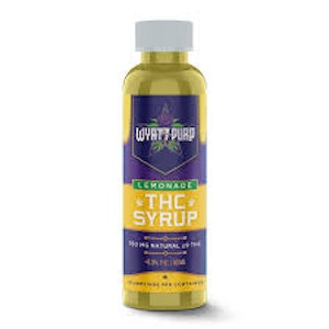 Wyatt Purp - Wyatt Purp Delta 9 THC HD9 Nano Syrup Shot 150mg Drinkable Edible - Lemonade