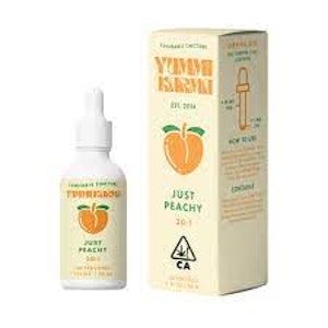 YUMMI KARMA - Yummi Karma - Just Peachy 30:1 CBD Tincture 1030mg