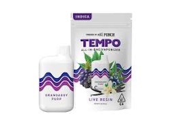 [Tempo] Live Resin AIO - 1g - Granddaddy Purp (I)