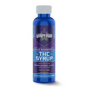 Wyatt Purp - Wyatt Purp Delta 9 THC HD9 Nano Syrup Shot 150mg Drinkable Edible - Blue Raspberry