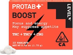 [LEVEL] PROTAB - 250MG - BOOST THC:THCV:CBG
