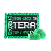 Terabyte THC-A + THC-P + CB9A Tera Bytes Gummies 2,500mg - High Potency - Sour Strings