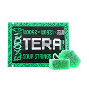 Exodus - Terabyte THC-A + THC-P + CB9A Tera Bytes Gummies 2,500mg - High Potency - Sour Strings