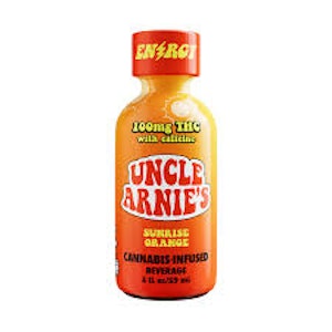UNCLE ARNIE'S - [UNCLE ARNIE'S] Shot - 100mg - Sunrise Orange w/ Caffeine (S)