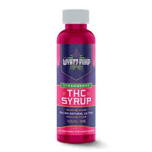 Wyatt Purp - Wyatt Purp Delta 9 Delta 9 THC HD9 Nano Syrup Shot 150mg Drinkable Edible - Strawberry