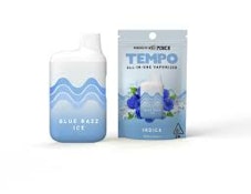 [TEMPO] ALL IN ONE - 1G - BLUE RAZZ ICE  (I)