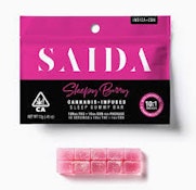 Saida Gummy Bar 100mg Indica Sleepy Berry 2:1 THC:CBN