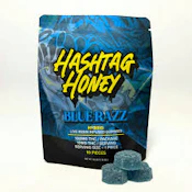 Hashtag Honey | Blue Razz | Hybrid | Live Resin | Edibles | 10pc | 100mg