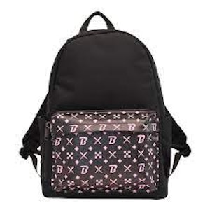 Blazy Susan - Blazy Susan Black & Pink Lettering Backpack