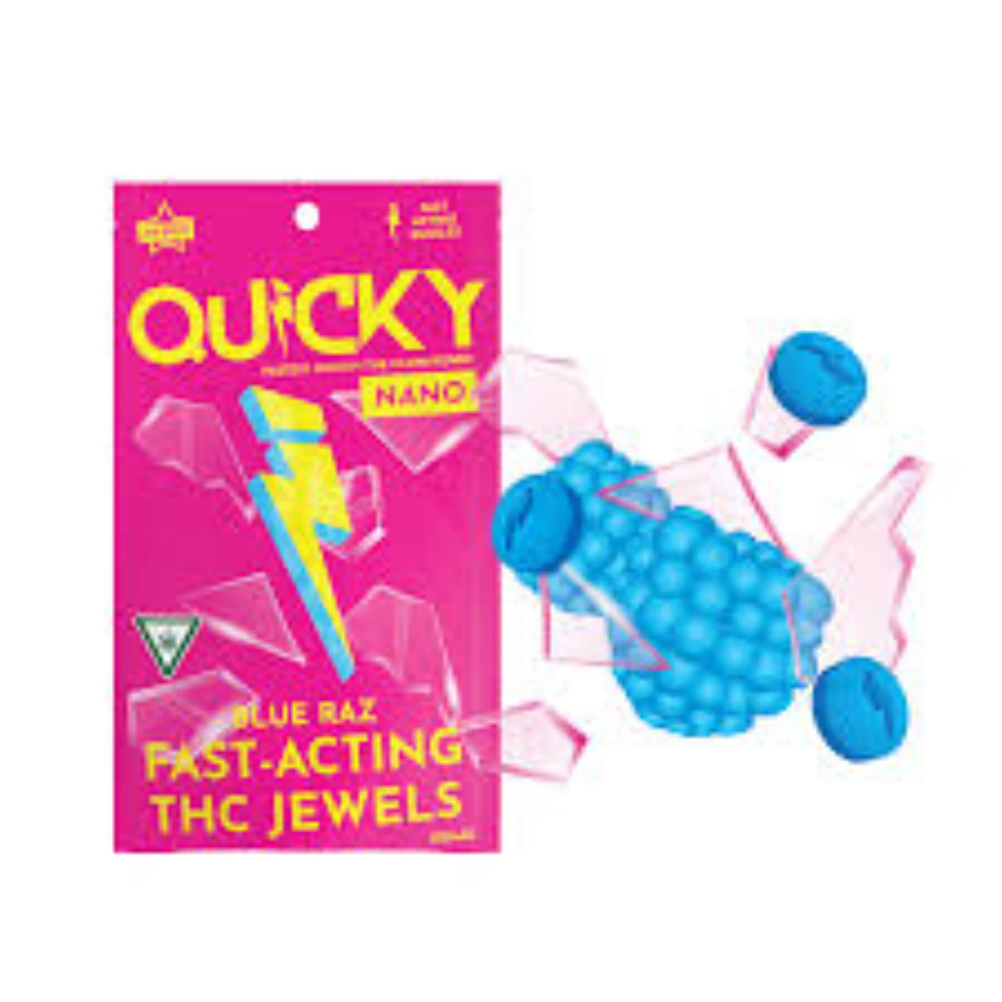 Quicky - Quicky - Hard Jewels Blue Raz (Hybrid) - 100mg Main Image