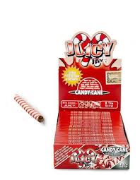Juicy Jay 1 1/4 Candy Cane Rolling Papers