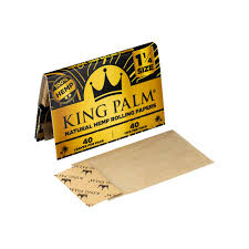 King Palm Natural rolling Papers King Size