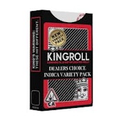 KINGROLL Junior 0.75g PR 4 Pack Variety - Indica - Mix #7