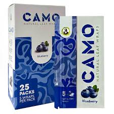 Camo Blueberry Natural Wraps
