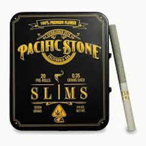 PACIFIC STONE - [PACIFIC STONE] Preroll Slims 20 Pack - 7g - Indica Blend (I)