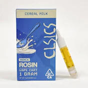 CLSICS Live Rosin Cartridge 1g Indica Cereal Milk