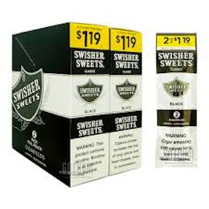 SWISHER SWEETS - Swisher Sweets Cigarillos Black