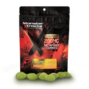 MONSTER XTRACTS - CARAMEL APPLE 200MG ADULT-USE