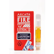 Arcata Fire 100% Live Rosin Cartridge 1g Sativa Sangria #10