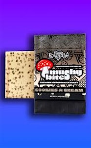 Exodus - Exodus Mushy Bites Premium Mushroom Extract Cookies & Cream Mushroom Squares 750mg 1 square