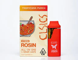 CLSICS - CLSICS Live Rosin All-In-One Cartridge 1g Hybrid Tropicana Punch Main Image