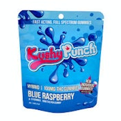 KUSHY PUNCH - Blue Raspberry Individual Gummy 100mg