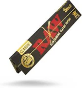 RAW Classic Rolling Papers Black King Size Slim