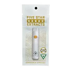 FIVE STAR EXTRACTS BY: TRUE NORTH COLLECTIVE - MAC FLURRY NUG RUN SUGAR SAUCE DISPOSABLE ADULT-USE Main Image