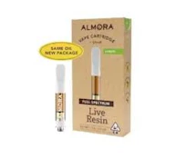 [Almora] Live Resin Cartridge - 1g - Peanut Butter Souffle (H)