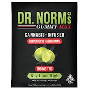 [Dr Norm's] THC MAX Gummy - 100mg - Key Lime High
