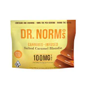 [DR NORMS] Edible - 100MG - Salted Caramel Blondie (H)