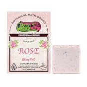 Greenline- 500mg Bath Bomb- Rose